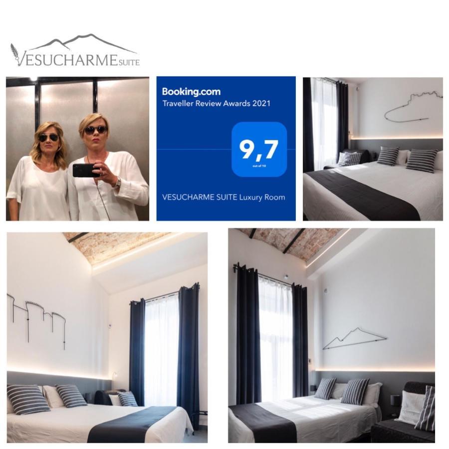 Vesucharme Suite Luxury Room Napoli Bagian luar foto
